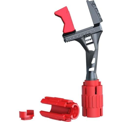 18/24 in 1 Bathroom Wrench Sink Wrench Multi-function Large Opening Adjustable Cutable Water Pipe Sink Special Hand Tool
