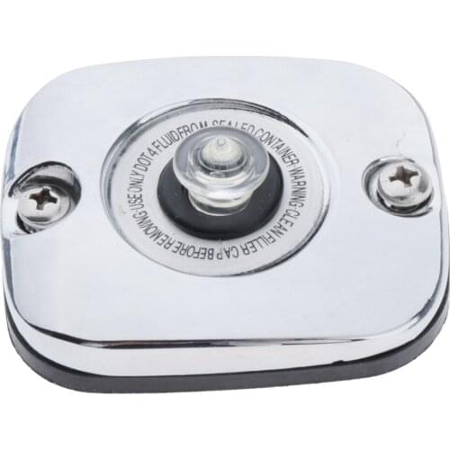 Smooth FRONT Brake Master Cylinder Lid Cover Suit For Touring Models