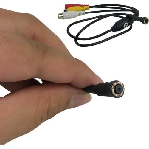 CCTV 1/3 Sony CCD 1000TVL 3.6mm wider angle 6pcs IR LED D/N 90degree wide Lens Mini HD Security Surveillance Camera