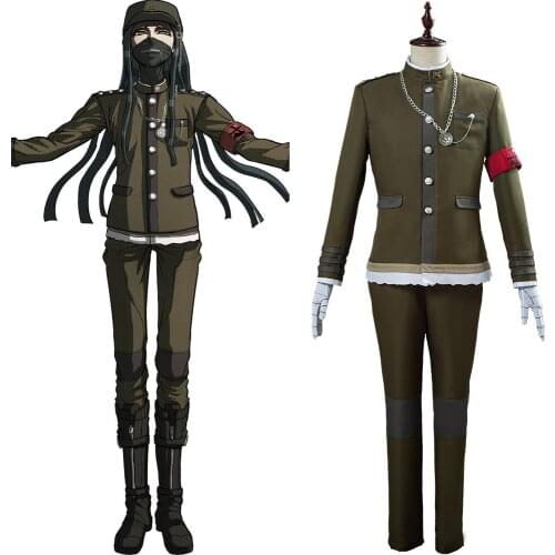 Anime Danganronpa V3 Korekiyo Shinguji Cosplay Costume Full Set Outfit School Uniform Suit Halloween Costume Custom Made