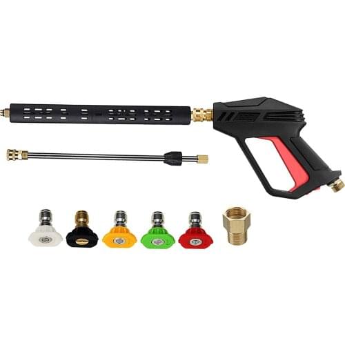 4000psi Power Pressure Washer Spray Gunwith Replacement Wand Extension