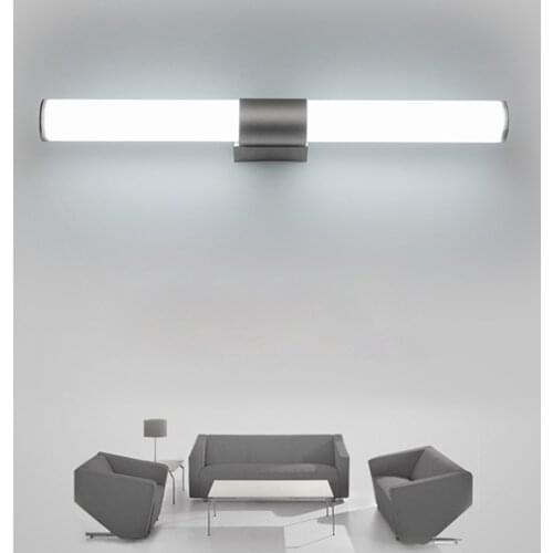 Wall Lamps Bathroom Led mirror light Waterproof 12W 16W 22W AC85-265V LED Tube Modern Wall lamp Bathroom Lighting