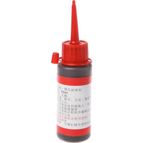 60ml Non-toxic Lubricant Maintaining Graphite Powder Engine Cover Safety Lock N0HB