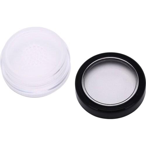 10g Plastic Loose Powder Jar Powder Puff Boxes Empty Cosmetic Container Travel New