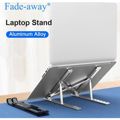 Foldable Laptop Holder for MacBook Air Pro Notebook Portable Aluminium Alloy Laptop Stand Bracket Laptop Holder for PC Notebook