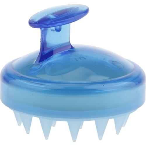 Pro Soft Silicone Shampoo Scalp Shower Massage Massager Hairbrush Hair Comb
