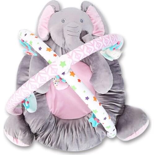 Gray Game Blanket Pad Baby Fitness Bracket Crawling Pad Baby Educational Exercise Toys 0-2 Years Old Baby Play Mat