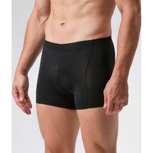 Men 3D Gel Padded MTB Bike Anti-Shock Cycling Compression Shorts Quick Dry Mesh Stripes Bicycle Underpants