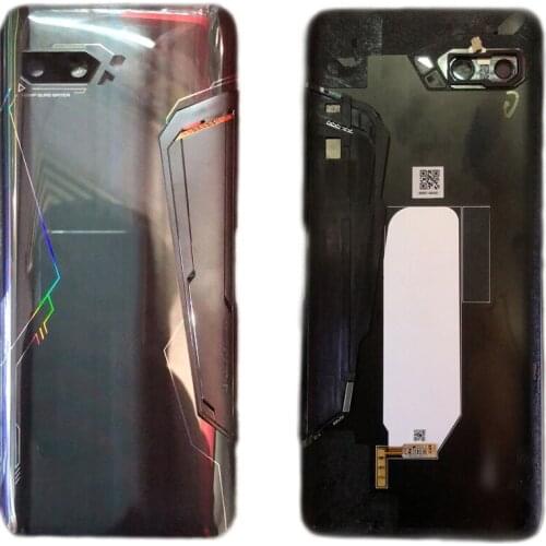 Phone Battery Cover Shell for ASUS ROG Phone II 2 ZS600KL Mobile Phones Door Back Cove OEM Battery Housing Case