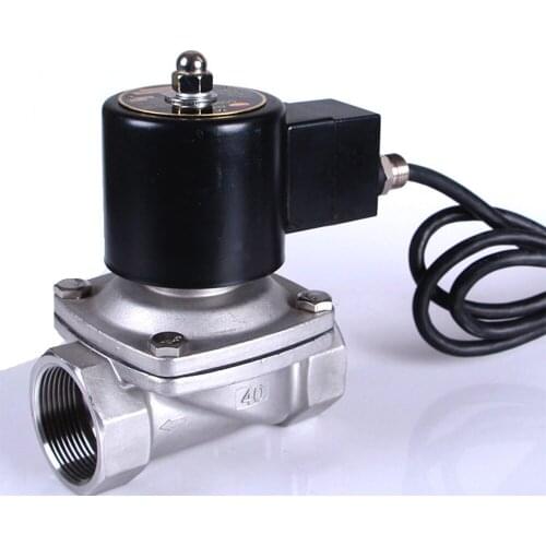 1-1/2" Stainless Steel Explosion Proof Solenoid Valvefor installation in surface plants or in mines