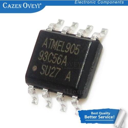 10pcs/lot 93C56 AT93C56 AT93C56A SOP-8 The new quality is very good work 100% of the IC chip In Stock