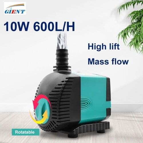 10W EB-303 Multifunctional Ultra-Silent Submersible Water Fountain Pump Filter Fish Pond Aquarium Pump Fish Tank Pump