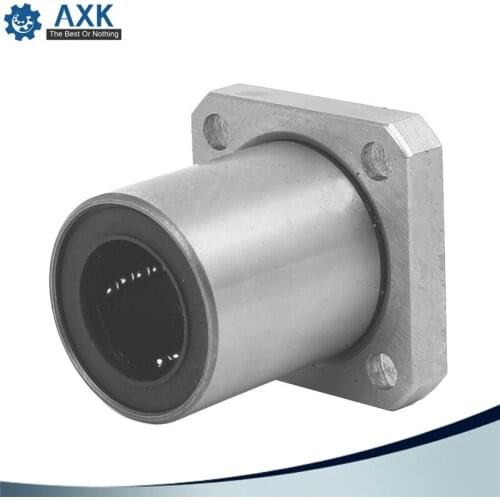 2pcs/lot Free shipping LMK8UU 8mm flange linear bearing CNC Flange Linear Bush
