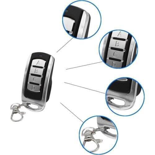 2pcs For Multi-frequency 287-868mhz Fixed & Rolling Code garage door remote control free shipping