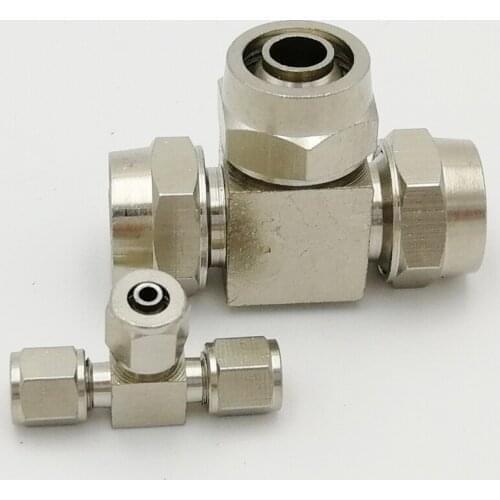 30-100PCS/LOT Pneumatic Fittings KLE10,KLE8,KLE12 Hose Pipe Quick Joint Coupling Connectors Nickel Plated Brass