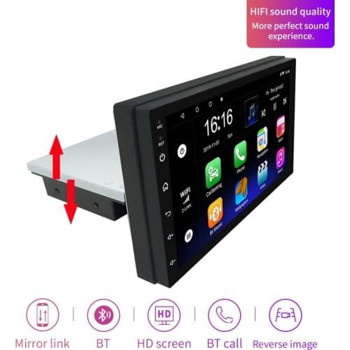 7 Inch Universal Android 8.1 MP5 Car Radio WIFI Bluetooth Quad Core Multimedia Player with GPS Mirror-Link