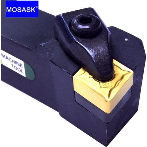 MOSASK DCLNL Adapter Cemented Carbide Blade DCLNL2525M12 CNC Lathe Square Cutter External Turning Tool