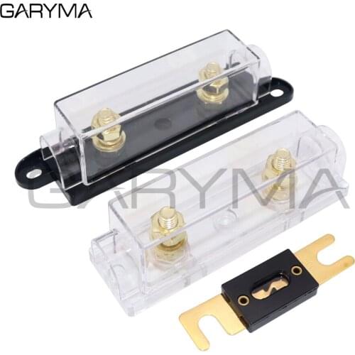 2pcs ANL Car Auto Fusible Link Bolt-on Fuse Holder with Fuse 40 50 80 100 125 150 250 300 400A Amp Car Truck Audio Bolt on Fuse