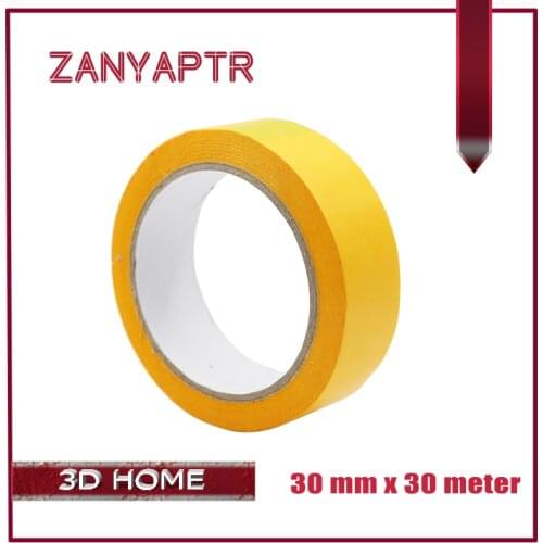 3D Printer Part Masking Tape Paper Tapeer Bot RepRap Mendel I3 Printer 30mm for 3D printer Hotbed