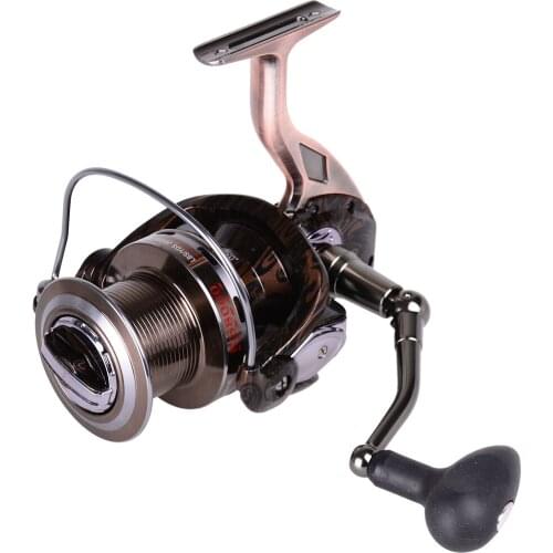 HiUmi 4000-10000 Full Metal Body Jigging Trolling Long Shot Spinning Fishing Reel Light Spool Surf Fishing Reel
