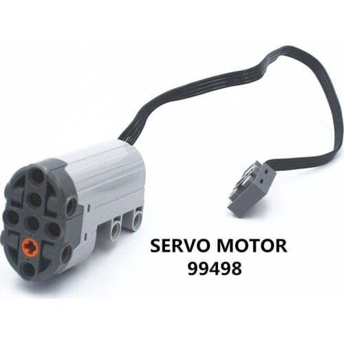 MOC Technic Parts 1pcs Power Functions SERVO MOTOR compatible with lego For boys toy (99498)
