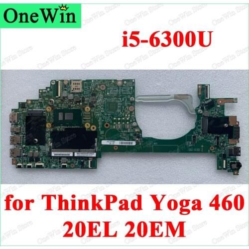 FRU 01HW786 01HY686 00UP141 01HY667 LCL-1 MB 14283-3 448.05106.003 Motherboard for Lenovo ThinkPad Yoga 460 20EL 20EM i5-6300U