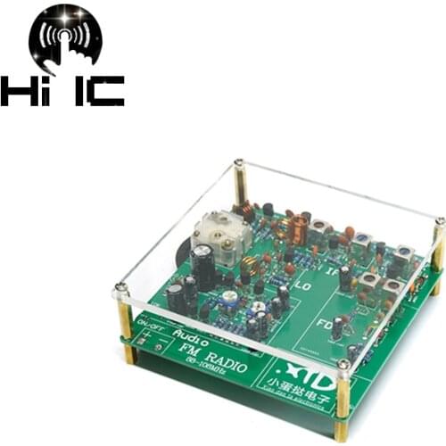 DIY FM Radio Electronic Suite Learning Assemble Kits Parts Broadcast Radio Set Training Fully Discrete Radio Receiver