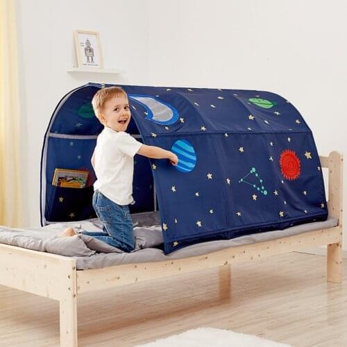 Up Bed Tent Kids Baby Cartoon Foldable Portable Playhouse Comforting Sleeping Indoor Outdoor Camp Toys For Children Room Decor