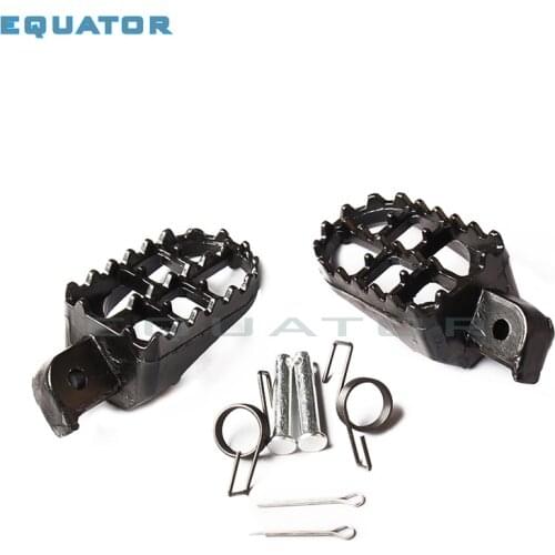 Footrest Foot Pegs Footpeg Aluminium For PW50 PW80 TW200 XR50R CRF50 CRF70 CRF80 CRF100F Pit Dirt Bike Motorcycle Motocross