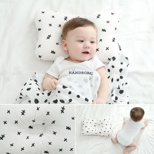 Pudcoco Toddler Baby Infant Newborn Sleep Positioner Support Pillow Cushion Prevent Flat Head Baby Pillow