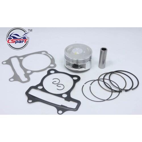 Performance GY6 61mm Piston kit 170CC Taotao Jonway Kazuma Quad ATV Go Kart Buggy Parts