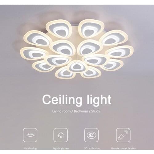 Modern Living Room Lights Creativity Peacock Type Ceiling Light LED Bedroom Study Lights