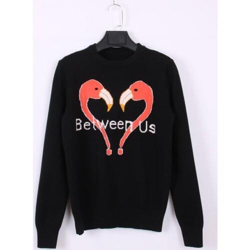 Spring Autumn Sweater Women Pullover Knit Tops O-Neck Black Pink Casual Vintage Jumper Harajuku Japanese Fashion Korean Style