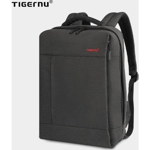 Tigernu Brand Slim Backpack USB charging Men 14 15.6 inch Laptop Backpack Women Splashproof Simple School Backpack Bag for Teens