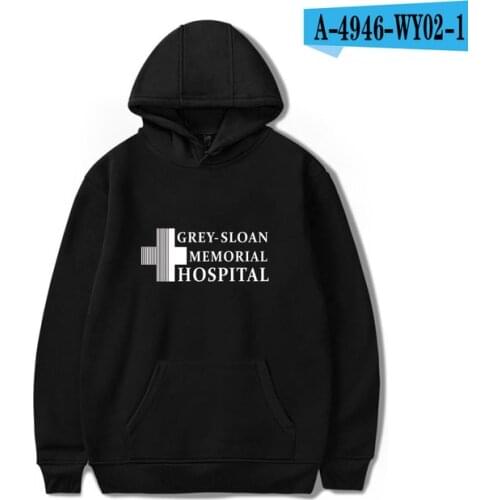 Grays Anatomy Hoodie Men women Hoody Sweatshirt Coat Print Tumblr Greys Anatomy Sweatshirt Gifts Fashion Casual Hooded Clothes