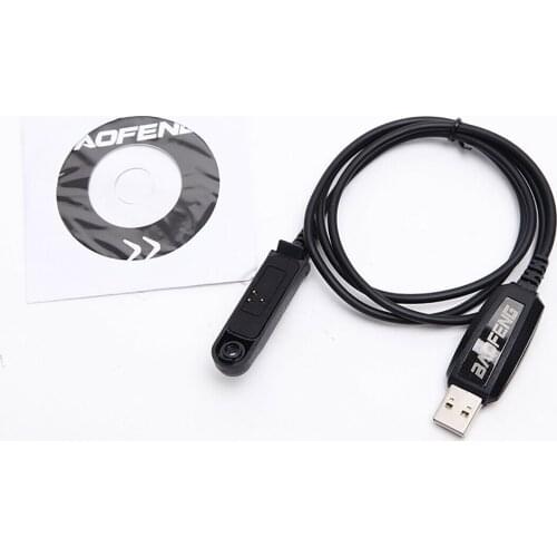 USB Programming Cable PC Accessories Walkie Talkie Stable Durable Professional Radio Replacement Part For Baofeng BF-UV9R