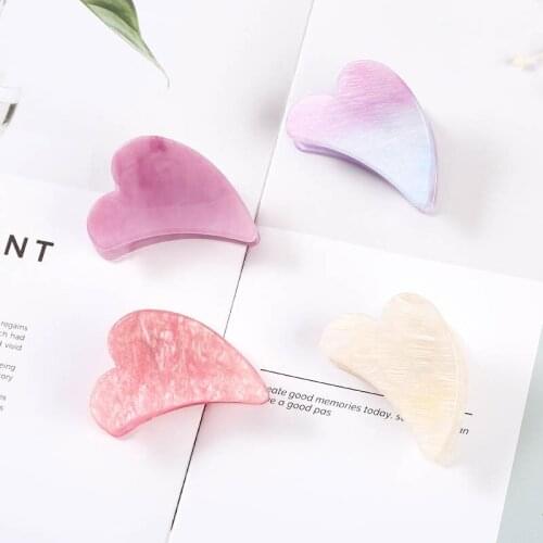 Vintage heart shape hair claws fashion headwear hair accessories