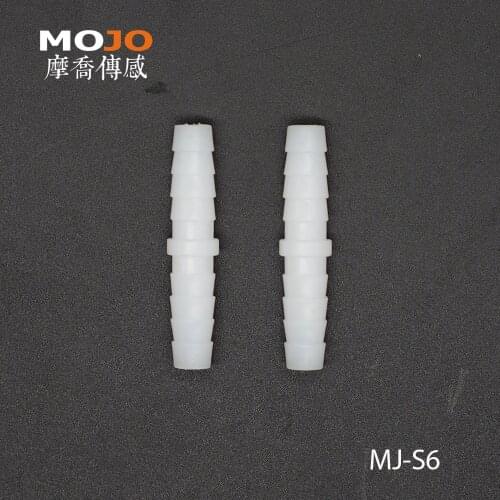2020 Free shipping!! MJ-S6 Straight type barbed water fitting connectors 6mm min out diameter fitting (100pcs/lots)