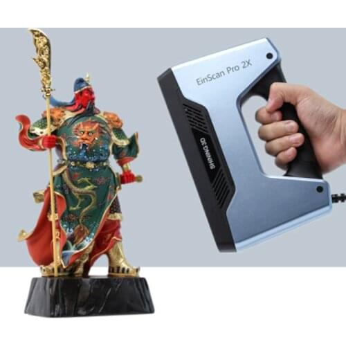 Einscan Pro 2X 3D Scanner fast Scanning Speed for Modeling Engineering Reverse Furniture Sculpture 3d Printer