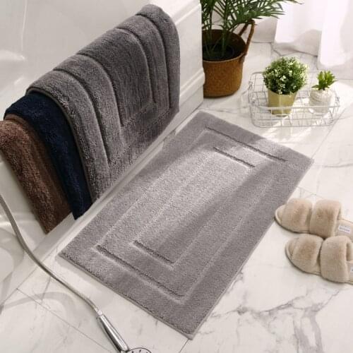 60x90cm Thick absorbent bath mats non-slip bathroom door mat toilet mat carpet door doormat home bath rug kitchen mat