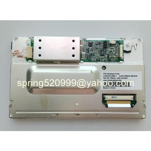 Free DHL Shipping New Original Car Navigation 7.2" LCD Display Screen TPO LTE072T-4404-3 LCD Panel For Car Auto Spare Parts