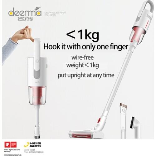 Xiaomi Deerma VC20 VC20S Vacuum Cleaner Wireless Aspirator Vertical/HandHeld Vacuum Cleaners 5500Pa Strong Power For Home Car