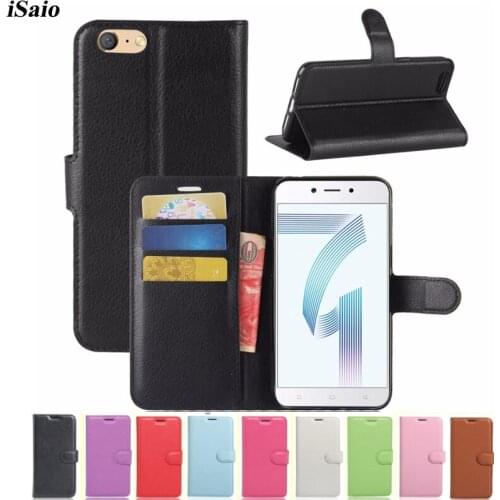 Phone Covers For OPPO A71 Flip Wallet Case Luxury Leather Protective Case For OPPO A71 TPU Back Cover Stand with Card Holders