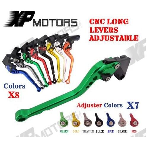 CNC Long Adjustable Brake Clutch Lever For Honda CBF1000 A 2010-2013 CB1100 GIO Special 2013-2015 CB1300 X-4 1998-2010