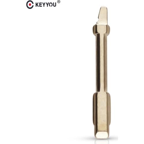 KEYYOU 10pcs/lot Original NO.91 Key Blade Blank Remote Key Blade For Ford Original Flip Remote Car Key Blade Replacement
