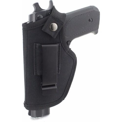 Gun Holster Concealed Carry Holsters Belt Metal Clip OWB Holster Airsoft Gun Bag Hunting Articles For All Sizes Handguns
