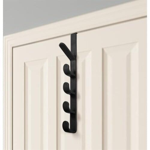 Top Selling 5-Hook Heavy-Duty Door Hooks For Coat Hats Storage Organizer Rack Household Anime Door Hook Hanger Dropshipping