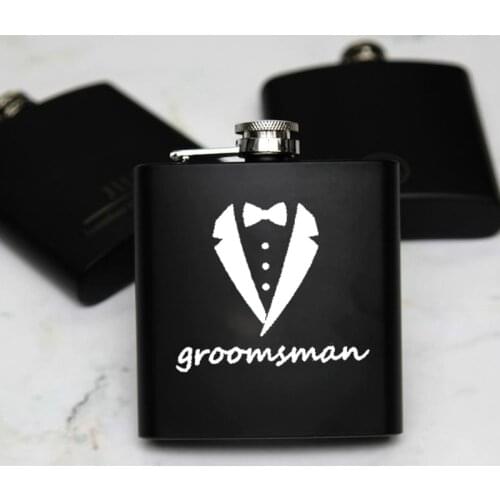 Best Man Groomsman Proposal Gift Groom to be Socks Flask Wedding engagement bachelorette hen party bridal shower decoration