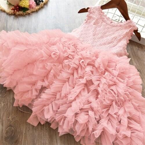 Toddler Girls Casual Dress Princess Girls Dress Girls Clothes 3-8T Children Clothing Summer Party tutu Kids Dresses for Girls