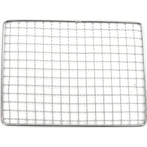 Portable Stainless Steel Square Barbecue Grill Camping Net Rack for Outdoor Activities camping equipment горелка туристическая